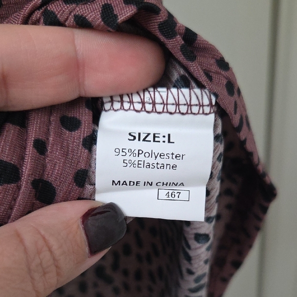 Sonoma Spotted Purple Tank Top - Picture 2 of 4